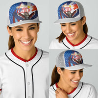 Philippines and United States Semiquincentennial Baseball Net Cap Eagle and National Flag Style LT03 - Polynesian Pride