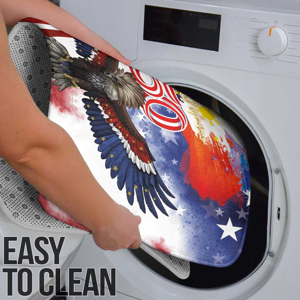 Philippines and United States Semiquincentennial Bathroom Set Eagle and National Flag Style LT03 - Polynesian Pride