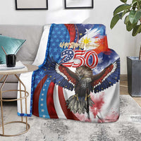 Philippines and United States Semiquincentennial Blanket Eagle and National Flag Style