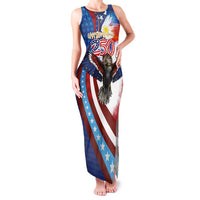 Philippines and United States Semiquincentennial Family Matching Tank Maxi Dress and Hawaiian Shirt Eagle and National Flag Style