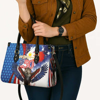 Philippines and United States Semiquincentennial Leather Bag Eagle and National Flag Style LT03 - Polynesian Pride