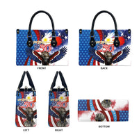 Philippines and United States Semiquincentennial Leather Bag Eagle and National Flag Style LT03 - Polynesian Pride