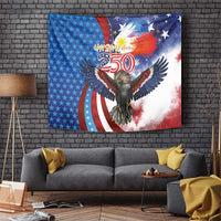 Philippines and United States Semiquincentennial Tapestry Eagle and National Flag Style LT03 Multicolor - Polynesian Pride