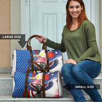Philippines and United States Semiquincentennial Travel Bag Eagle and National Flag Style LT03 - Polynesian Pride