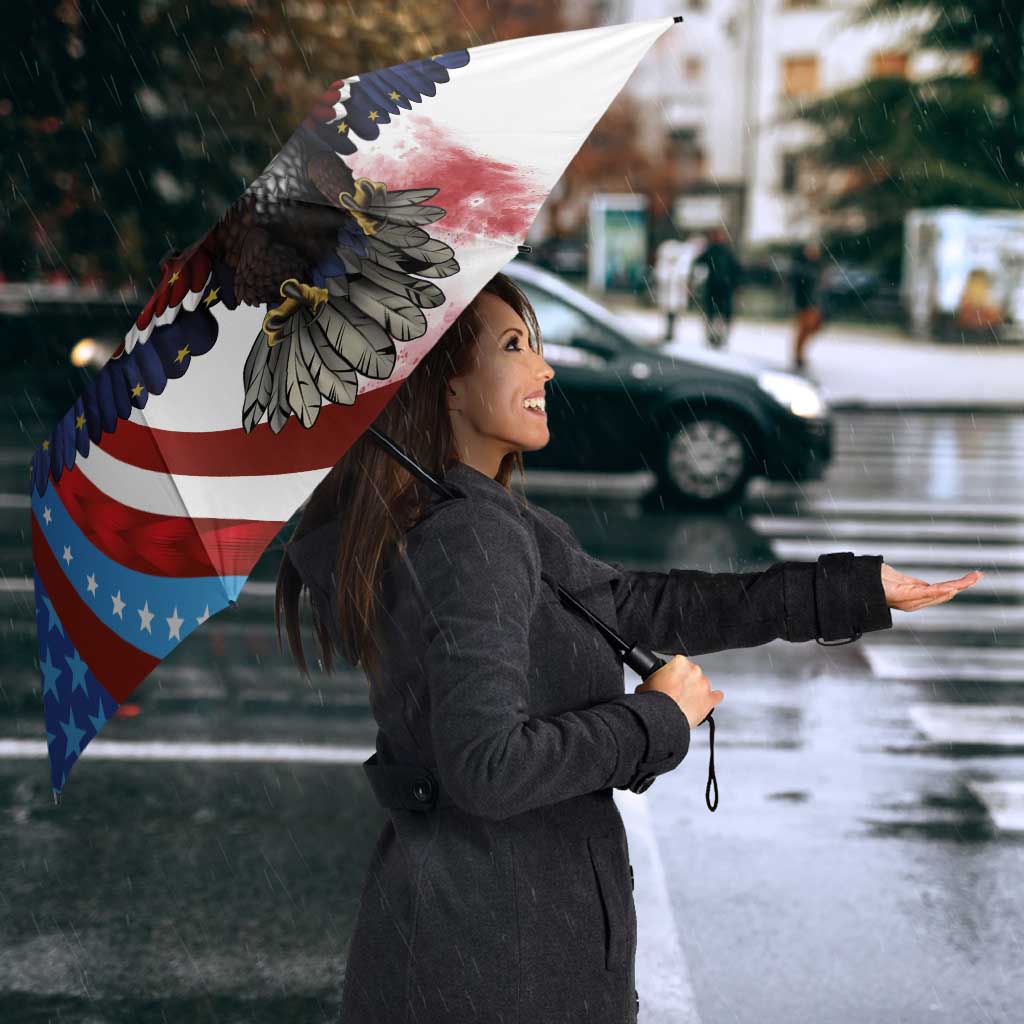 Philippines and United States Semiquincentennial Umbrella Eagle and National Flag Style LT03 - Polynesian Pride