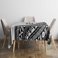 Custom Fijian Rugby Tablecloth Tapa Pattern and Palm Tree Tribal LT03 - Polynesian Pride