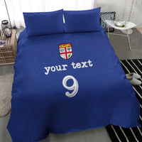 Custom Fijian Football Bedding Set Tapa Pattern and Shark Tribal LT03 - Polynesian Pride