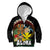 Aloha Hawaii Kid Hoodie Kanaka Maoli with Polynesian Spiral Plumeria