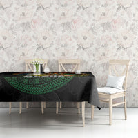 Aloha Hawaii Tablecloth Kanaka Maoli with Polynesian Spiral Plumeria