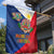 Philippines MassKara Garden Flag Filipino Carnival Mask and Polynesian Pattern