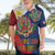 Philippines MassKara Hawaiian Shirt Filipino Carnival Mask and Polynesian Pattern