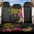 Hawaii and Philippines Together Back Car Seat Cover Hibiscus Flower and Sun Badge Polynesian Pattern Coloful