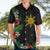 Tropical Hawaii and Philippines Hawaiian Shirt Kanaka Maoli and Sun Badge Batok Tattoo Colorful