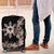 Tropical Hawaii and Philippines Luggage Cover Kanaka Maoli and Sun Badge Batok Tattoo Grayscale