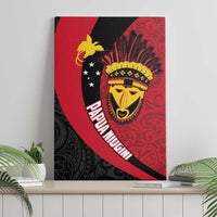 Papua New Guinea Mask Festival Canvas Wall Art Papua Niugini Tribe Mask Melanesian Pattern LT03 - Polynesian Pride