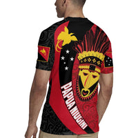 Papua New Guinea Mask Festival Rugby Jersey Papua Niugini Tribe Mask Melanesian Pattern