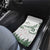 New Zealand Kea Bird Car Mats Maori Tattoo and Silver Fern Green Color