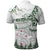 New Zealand Kea Bird Polo Shirt Maori Tattoo and Silver Fern Green Color