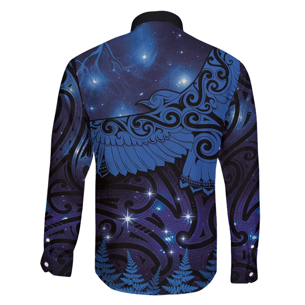 New Zealand Kea Bird Family Matching Mermaid Dress and Hawaiian Shirt Maori Tattoo and Silver Fern Matariki Style