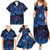 New Zealand Kea Bird Family Matching Summer Maxi Dress and Hawaiian Shirt Maori Tattoo and Silver Fern Matariki Style