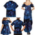 New Zealand Kea Bird Family Matching Summer Maxi Dress and Hawaiian Shirt Maori Tattoo and Silver Fern Matariki Style