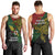 Papua New Guinea Chimbu Province Men Tank Top PNG Birds Of Paradise Polynesian Arty Style LT03 - Polynesian Pride