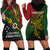 Custom Papua New Guinea Chimbu Province Hoodie Dress PNG Birds Of Paradise Polynesian Arty Style LT03 - Polynesian Pride