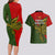 Papua New Guinea Eastern Highlands Province Couples Matching Long Sleeve Bodycon Dress and Hawaiian Shirt PNG Birds Of Paradise Polynesian Arty Style LT03 - Polynesian Pride