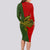 Custom Papua New Guinea Eastern Highlands Province Long Sleeve Bodycon Dress PNG Birds Of Paradise Polynesian Arty Style LT03 - Polynesian Pride