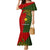 Custom Papua New Guinea Eastern Highlands Province Mermaid Dress PNG Birds Of Paradise Polynesian Arty Style LT03 Women Green - Polynesian Pride