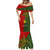 Custom Papua New Guinea Eastern Highlands Province Mermaid Dress PNG Birds Of Paradise Polynesian Arty Style LT03 - Polynesian Pride