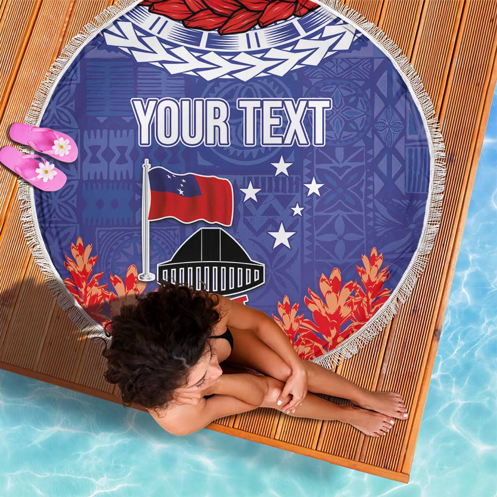 FAST Party Samoa Beach Blanket Ula Fala Teuila Polynesian Tapa Pattern LT03 - Polynesian Pride
