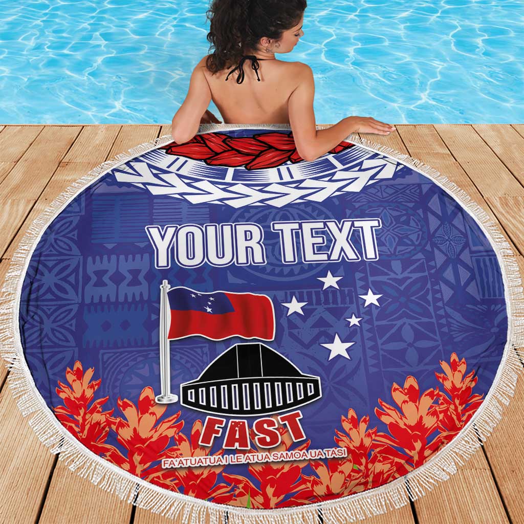 FAST Party Samoa Beach Blanket Ula Fala Teuila Polynesian Tapa Pattern LT03 - Polynesian Pride