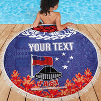 FAST Party Samoa Beach Blanket Ula Fala Teuila Polynesian Tapa Pattern LT03 - Polynesian Pride