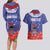 FAST Party Samoa Couples Matching Long Sleeve Bodycon Dress and Hawaiian Shirt Ula Fala Teuila Polynesian Tapa Pattern