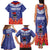 FAST Party Samoa Family Matching Tank Maxi Dress and Hawaiian Shirt Ula Fala Teuila Polynesian Tapa Pattern