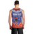 FAST Party Samoa Men Tank Top Ula Fala Teuila Polynesian Tapa Pattern