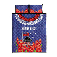 FAST Party Samoa Quilt Bed Set Ula Fala Teuila Polynesian Tapa Pattern