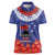 FAST Party Samoa Women Polo Shirt Ula Fala Teuila Polynesian Tapa Pattern