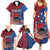 CHOGM FAST Samoa 2024 Family Matching Summer Maxi Dress and Hawaiian Shirt Samoan Tapa Tribal and Ornament Pattern with Hibiscus