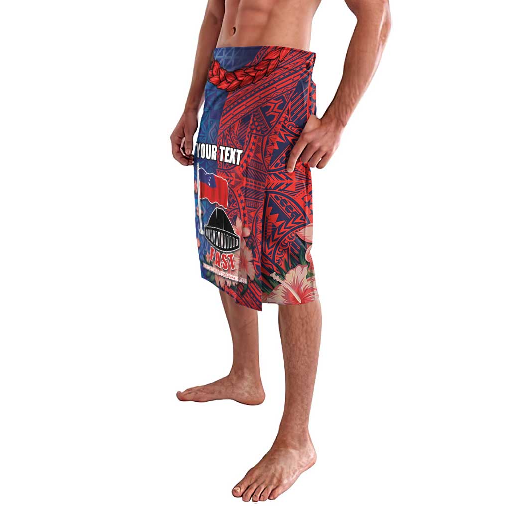 CHOGM FAST Samoa 2024 Lavalava Samoan Tapa Tribal and Ornament Pattern with Hibiscus LT03 - Polynesian Pride