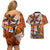 fiji-australia-rugby-couples-matching-off-shoulder-short-dress-and-hawaiian-shirt-kangaroo-and-palm-tree-orange-tapa-pattern-mix-aboriginal