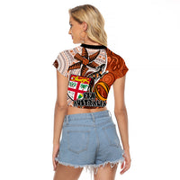 fiji-australia-rugby-raglan-cropped-t-shirt-kangaroo-and-palm-tree-orange-tapa-pattern-mix-aboriginal
