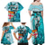 personalised-fiji-australia-rugby-family-matching-off-shoulder-long-sleeve-dress-and-hawaiian-shirt-kangaroo-and-palm-tree-blue-tapa-pattern-mix-aboriginal