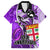 fiji-australia-rugby-family-matching-short-sleeve-bodycon-dress-and-hawaiian-shirt-kangaroo-and-palm-tree-purple-tapa-pattern-mix-aboriginal