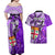 personalised-fiji-australia-rugby-couples-matching-off-shoulder-maxi-dress-and-hawaiian-shirt-kangaroo-and-palm-tree-purple-tapa-pattern-mix-aboriginal