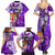 personalised-fiji-australia-rugby-family-matching-summer-maxi-dress-and-hawaiian-shirt-kangaroo-and-palm-tree-purple-tapa-pattern-mix-aboriginal