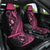 Breast Cancer Awareness Car Seat Cover Think Pink Polynesian Ribbon and Butterfly