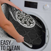 Personalised Niue Darts Masters Bathroom Set Tribal Hiapo Dartboard - Polynesian Pride