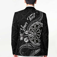 Personalised Niue Darts Masters Blazer Tribal Hiapo Dartboard LT03 - Polynesian Pride